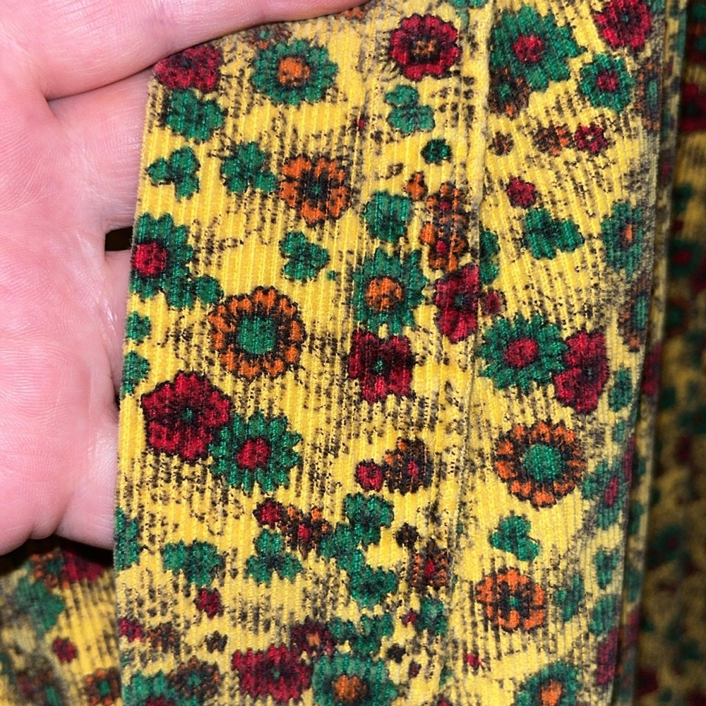 Amazing vintage corduroy duster/robe handmade - Picture 7 of 8
